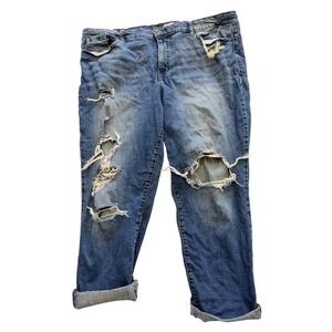 Sofia Jeans By Sofia Vergara Bagi Boyfriend Jeans Womens 20 Distressed 42x29